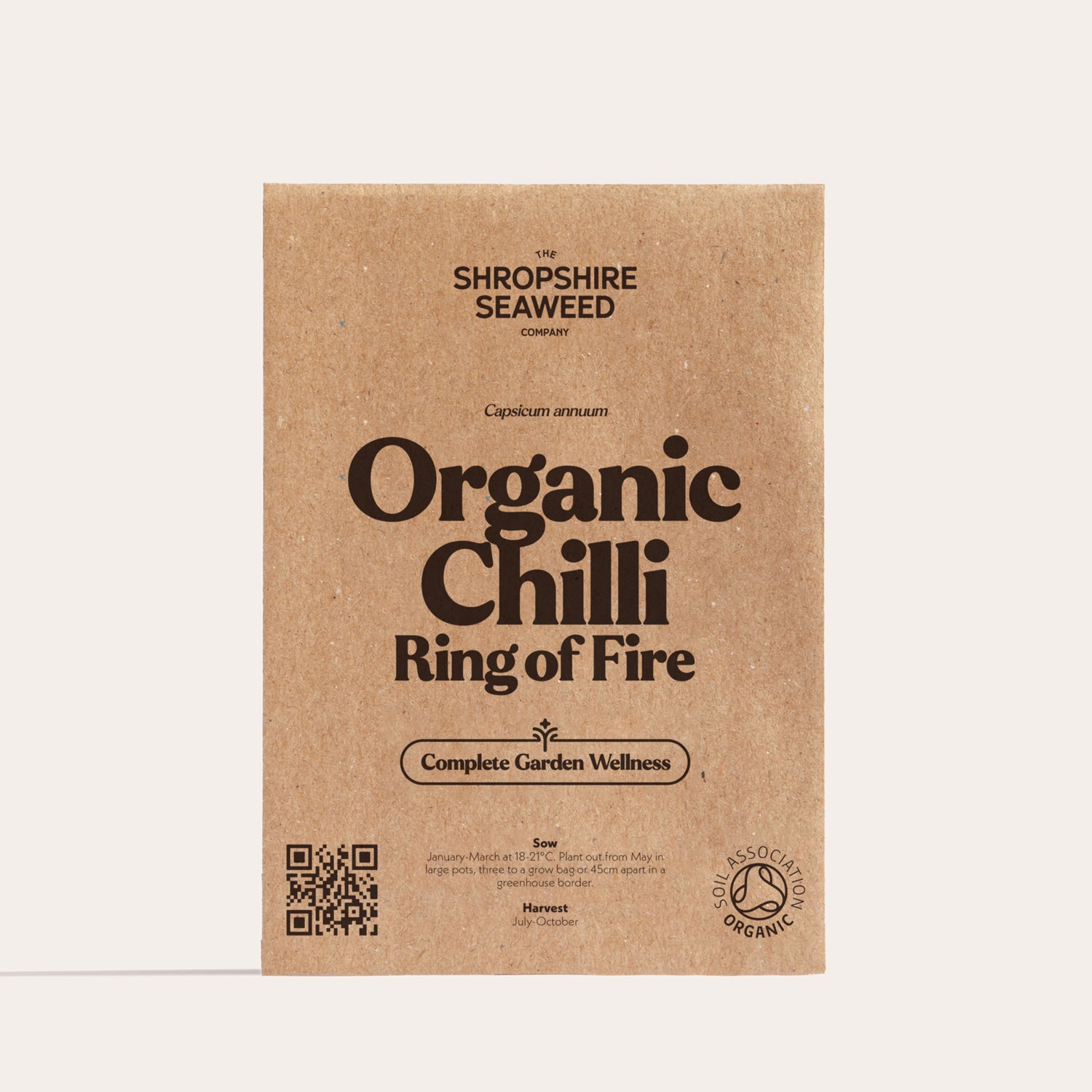 Organic Chilli Ring Of Fire Seeds